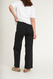 Enya Black Jeans - Black - Basic Apparel