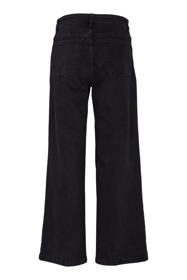 Enya Black Jeans - Black - Basic Apparel