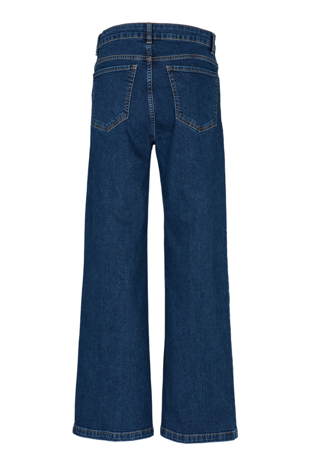 Enya Mid Blue Jeans - Mid Blue - Basic Apparel