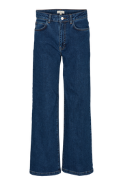 Enya Mid Blue Jeans - Mid Blue - Basic Apparel