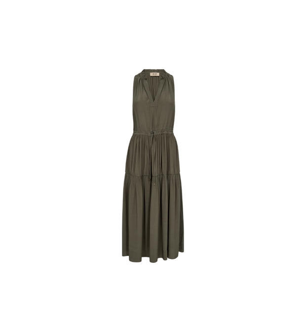 MMSabri SL Solida Dress - Dusty Olive - Mos Mosh