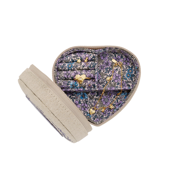 Heart Jewelry Box - Sand - Maanesten