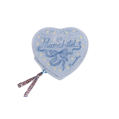 Heart Jewelry Box - Sky Blue - Maanesten