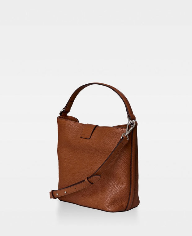 Lexie Small Bucket Bag - Cognac - Decadent Copenhagen