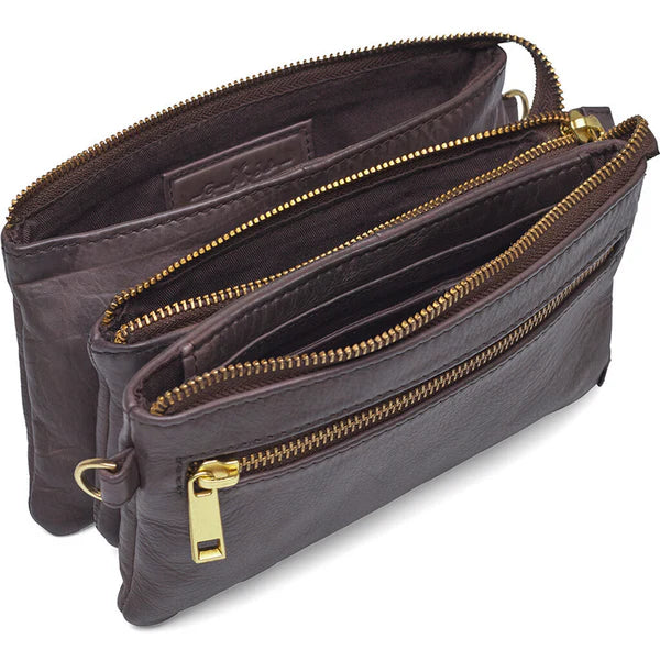 Small Bag/Clutch - Dark Brown - Depeche