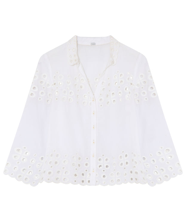 Lydia Shirt - White - Gustav