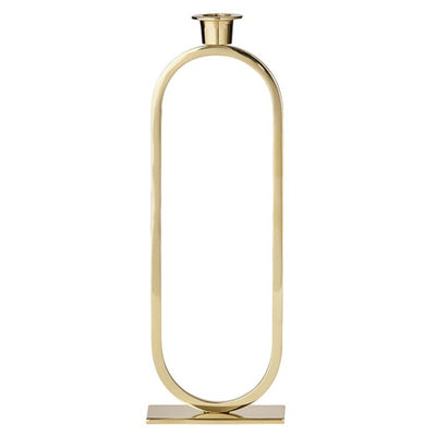 Candle Holder - Ellipse - Lysestage - Messing - Bungalow