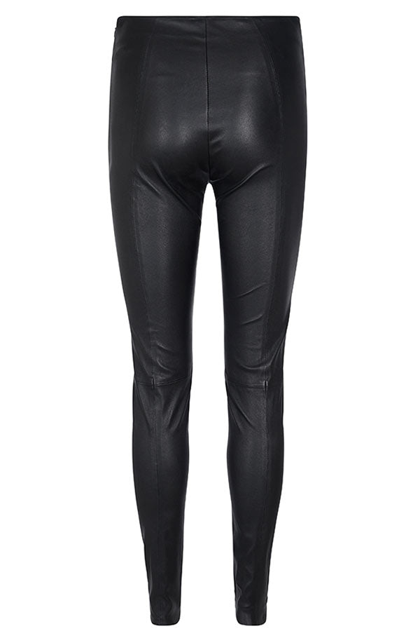 Lucille Stretch Leather Legging - Skindlegging - Mos Mosh