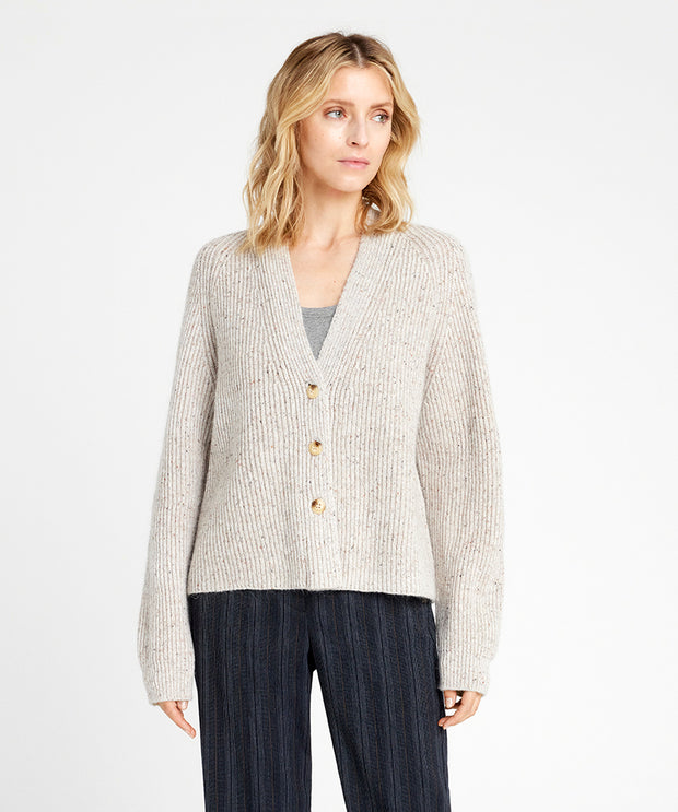 Magda - Knit Cardigan - Beach Sand - Gustav