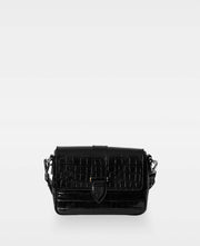 Haley Handbag - Croco Black - Decadent Copenhagen