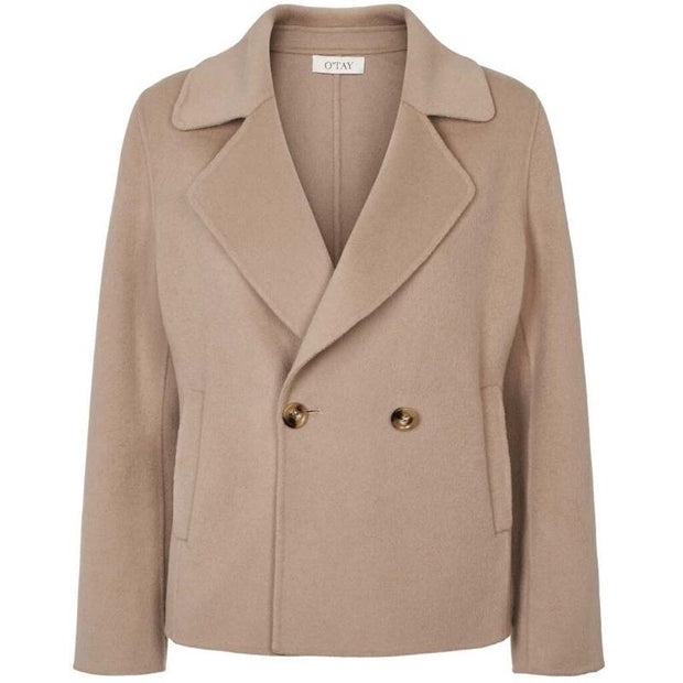 Becca Coat - Dark Sand - O´Tay