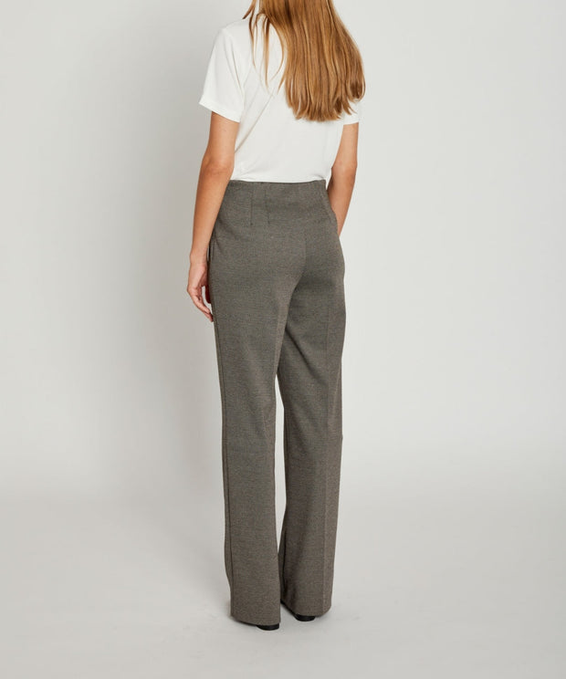 Olana Wide Pants RdF -Bitter Chocolate - Rue de Femme