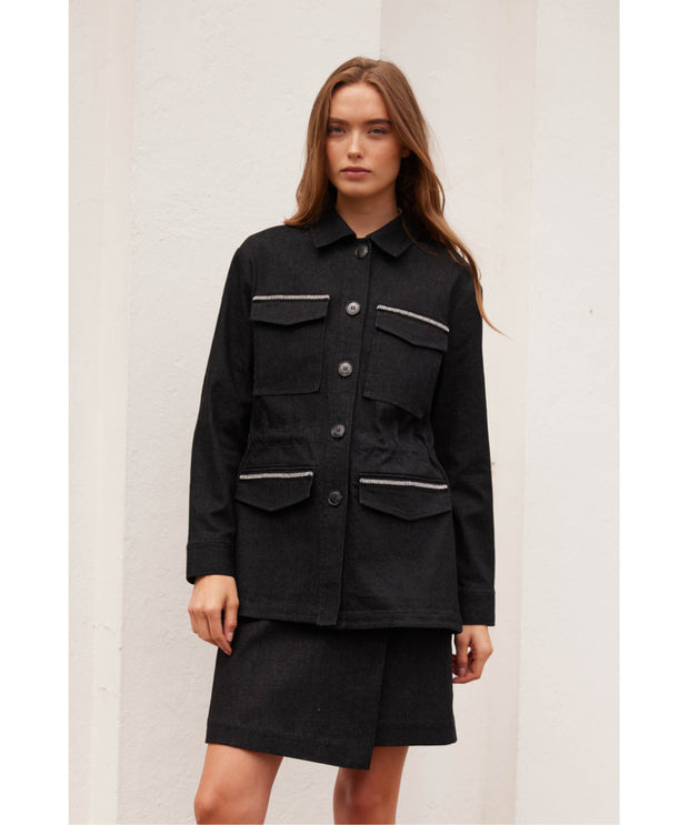 Bitte Jacket - Black - Rue de Femme