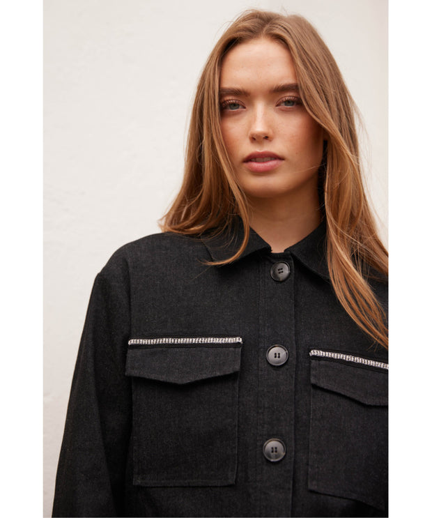 Bitte Jacket - Black - Rue de Femme