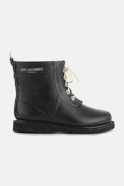 Rub2 - Short Rubber Boots - Black - Ilse Jacobsen