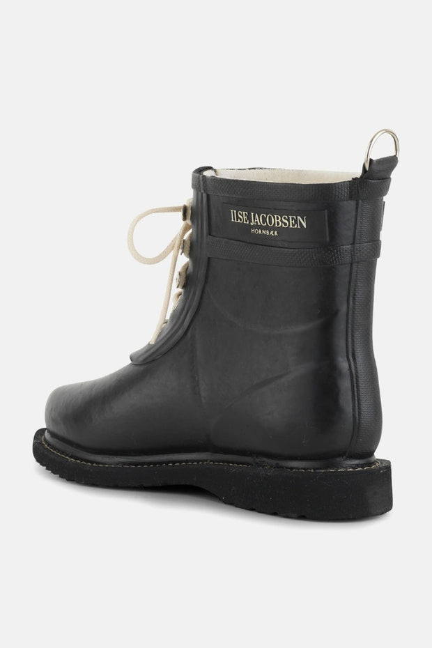 Rub2 - Short Rubber Boots - Black - Ilse Jacobsen