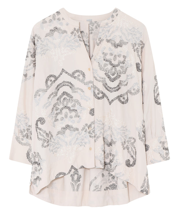 Silja Embroidery Shirt - Ivory - Gustav