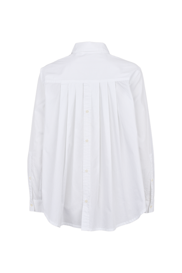 Silje LS Shirt - Bright White - Basic Apparel