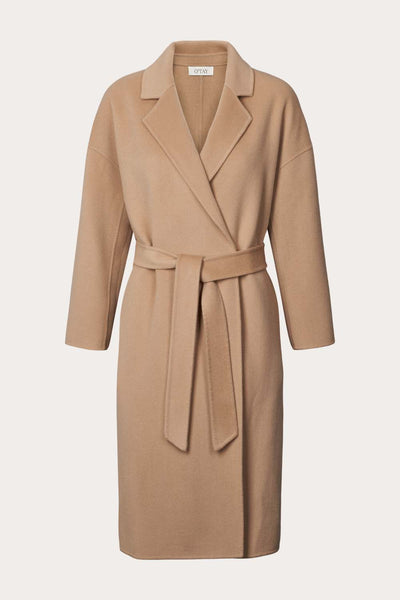 Vivi Coat - Frakke - Light Camel - 90% Uld/10% Cashmere - O´TAY