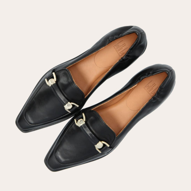 Loafer - Black Nappa 70 - Billi Bi