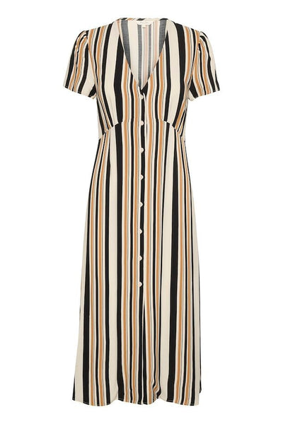 JamellaPW Dress - Brown Sugar Stripe - Part Two