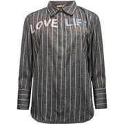 Letters Shirt - Black - Costa Mani