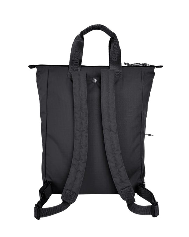 Tate - 2-Way-Backpack - Jet Black - Kintobe