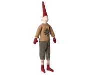 Nisse - Str. 3 - Dreng - Bukser og Strikket Sweater - Maileg