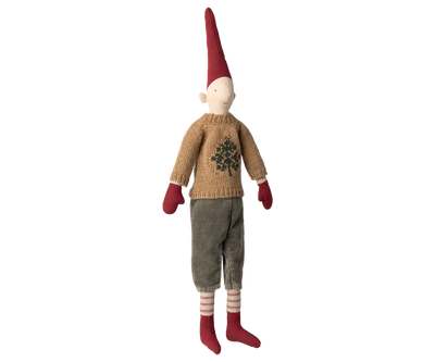 Nisse - Str. 3 - Dreng - Bukser og Strikket Sweater - Maileg