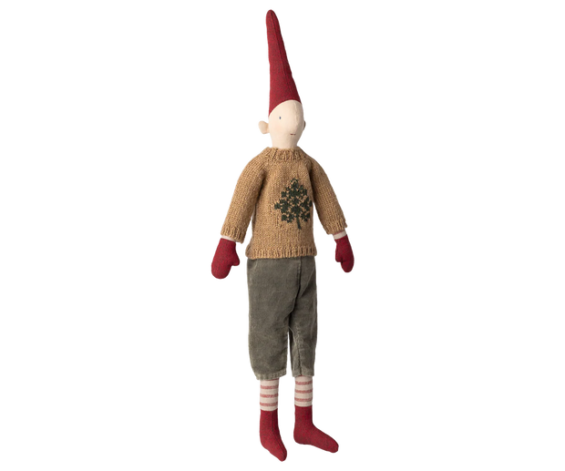 Nisse - Str. 3 - Dreng - Bukser og Strikket Sweater - Maileg