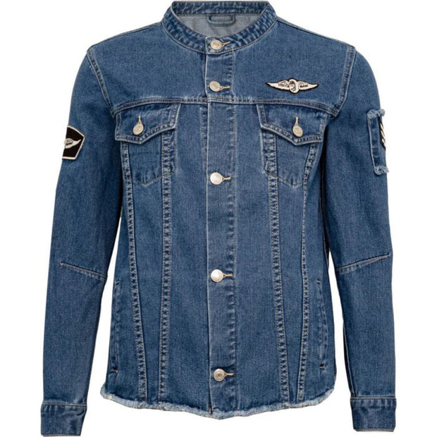 Foxy Denim Jacket - Denim Blue - Costa Mani