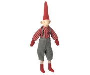 Nisse - Str. 2 - Dreng - Rød Skjorte - Maileg