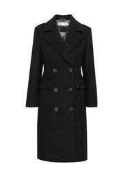 ThoraIW Lapel Coat R - Black - InWear