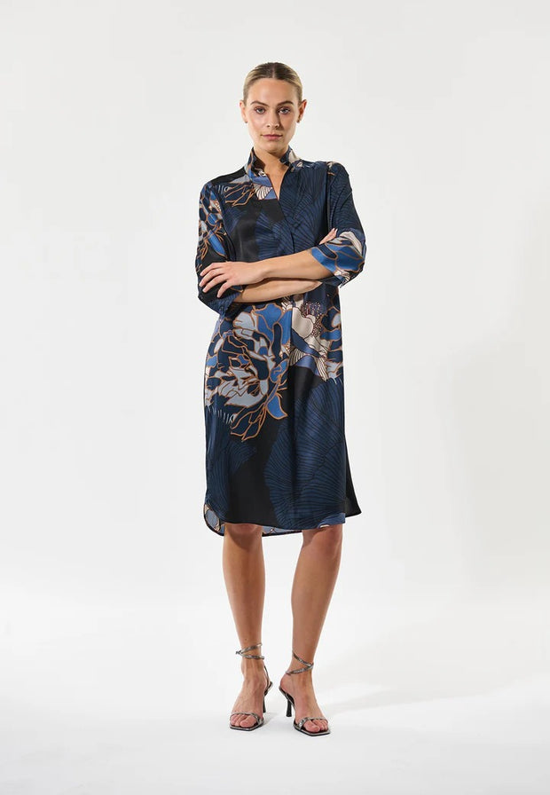 KamillesDEA  - Alepidia Blue - Shirt Dress - Dea Kudibal