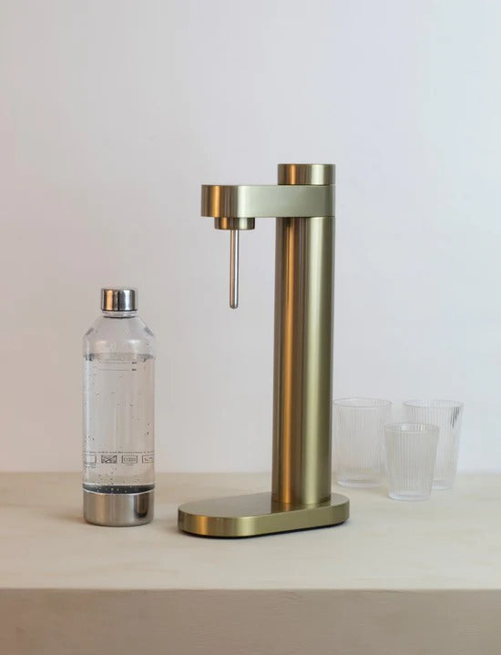 Brus Kulsyremaskine - Brushed Brass - Stelton