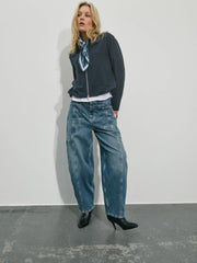 MMRosy Galleon Jeans - Ankle - Vintage Blue - Mos Mosh