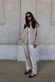 Nalani Coat - Dark Beige - O'Tay