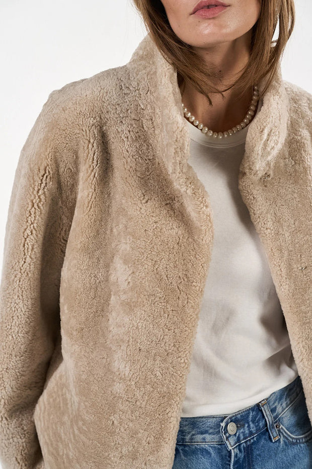 Nalani Coat - Dark Beige - O'Tay