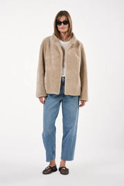Nalani Coat - Dark Beige - O'Tay