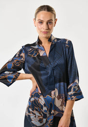 KamillesDEA  - Alepidia Blue - Shirt Dress - Dea Kudibal