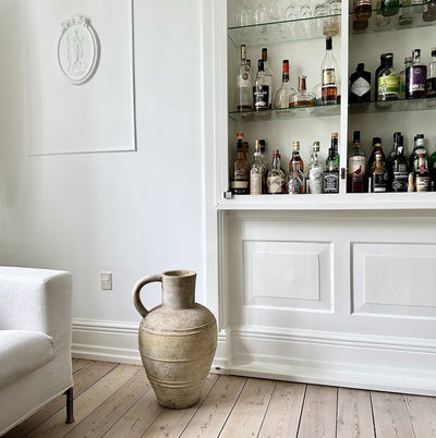 Bali Terracotta Krukke One Handle - H60cm - Manipura Living