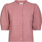 Trudy Knit Cardigan - Rose - Neo Noir