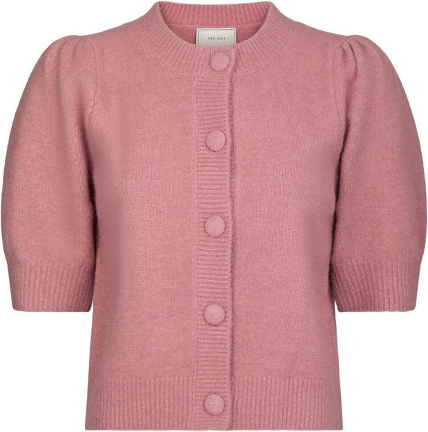 Trudy Knit Cardigan - Rose - Neo Noir