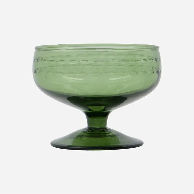 Dessertskål- HDVintage - Green - House Doctor