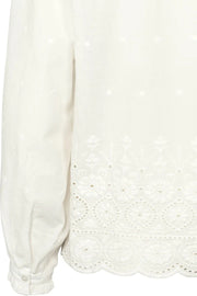 RDFGaladia Blouse - Off White - Rue de Femme