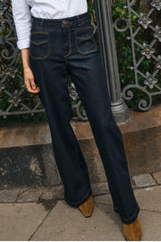 MMColette Deluxe Jeans - Dark Blue - Mos Mosh