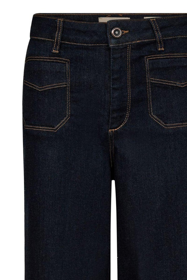 MMColette Deluxe Jeans - Dark Blue - Mos Mosh