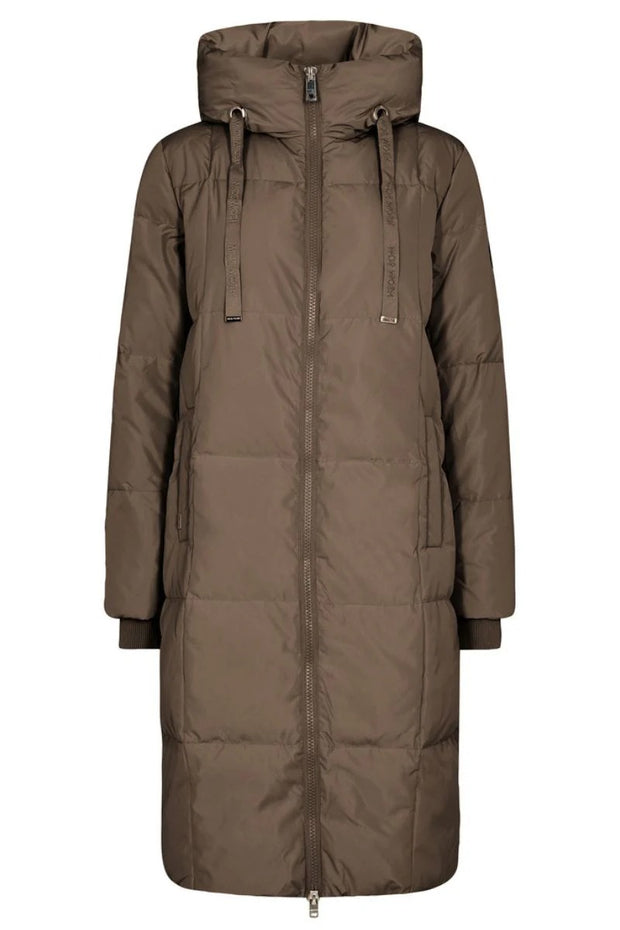 MMNova Square Down Coat - Slate Black - Mos Mosh