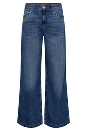 MMDara Deco Jeans - Mid Blue - Regular - Mos Mosh