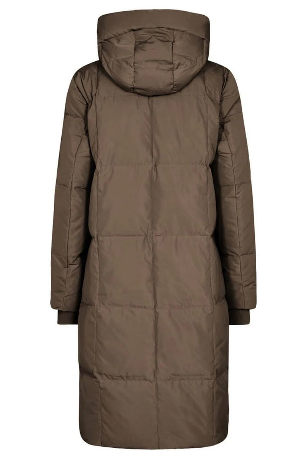 MMNova Square Down Coat - Slate Black - Mos Mosh